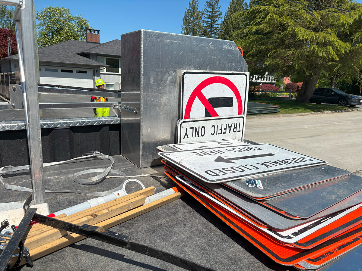 Traffic Control Sign rentals