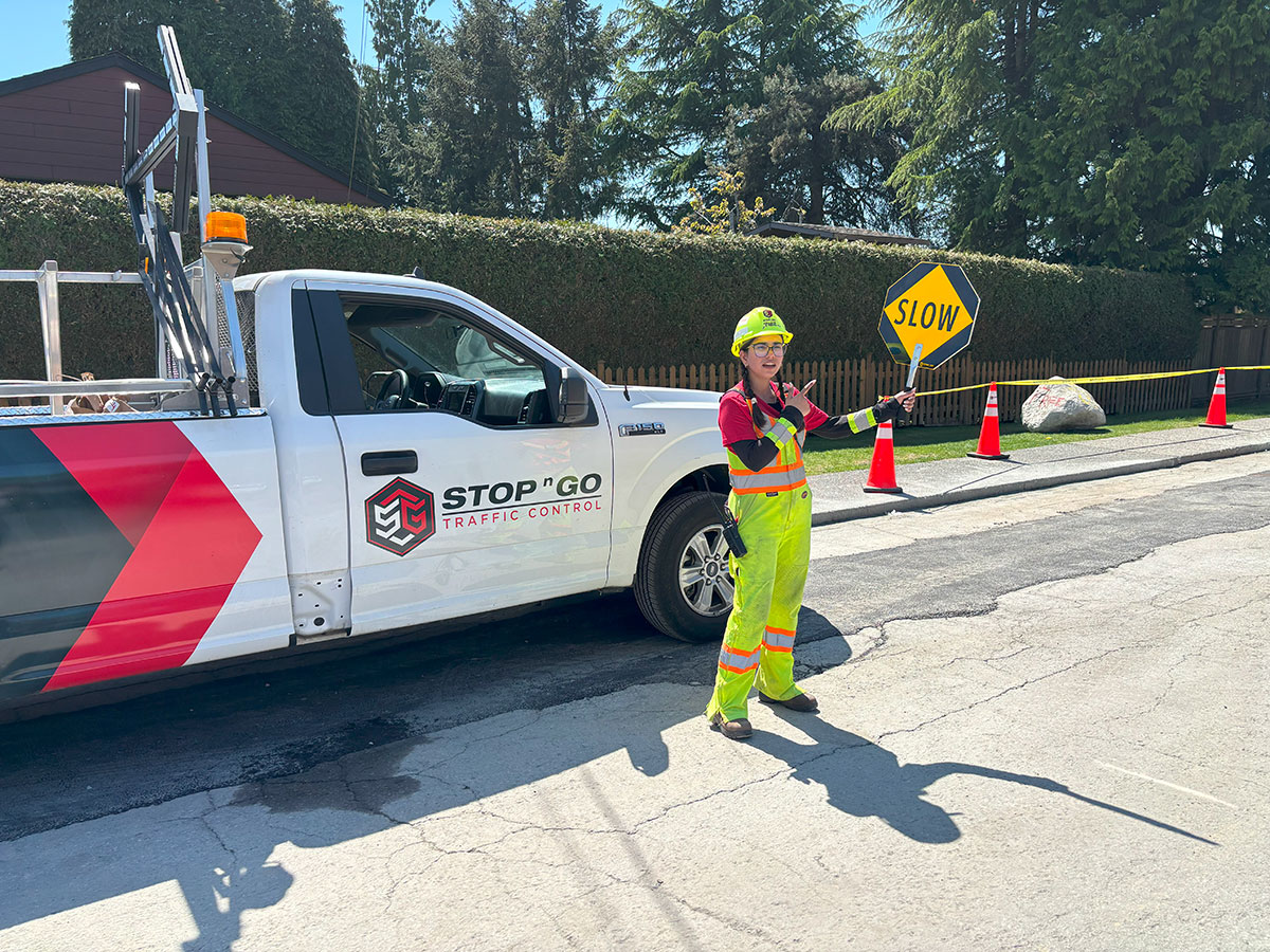 Traffic Control person